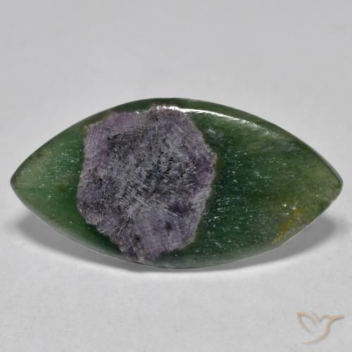 6.63ct Natural Multicolor Rubí en fucsita, Marquesa, Translúcido