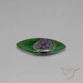 Rubí en fucsita Multicolor natural de 5.08 ct, Marquesa, Translúcido