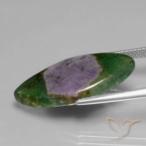 Rubí en fucsita Multicolor natural de 11.36 ct, Marquesa, Translúcido