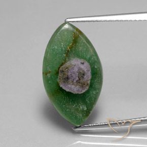5.08ct Natural Multicolor Rubí en fucsita, Marquesa, Translúcido