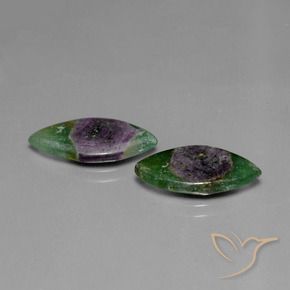 Gemas de Rubí en fucsita Multicolor natural de 7.59 ct, Marquesa, Translúcido