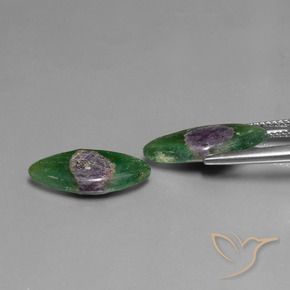 Gemas de Rubí en fucsita Multicolor natural de 7.34 ct, Marquesa, Translúcido