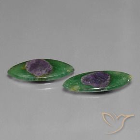 Gemas de Rubí en fucsita Multicolor natural de 6.33 ct, Marquesa, Translúcido