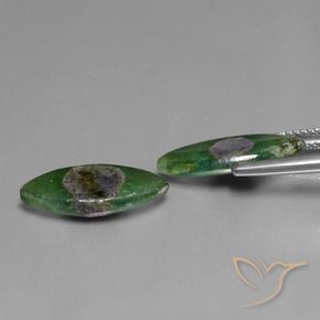 Gemas de Rubí en fucsita Multicolor natural de 6.65 ct, Marquesa, Translúcido