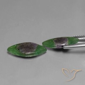 Gemas de Rubí en fucsita Multicolor natural de 6.24 ct, Marquesa, Translúcido