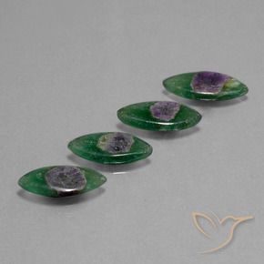 Gemas de Rubí en fucsita Multicolor natural de 11.44 ct, Marquesa, Translúcido