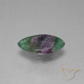 Rubí en fucsita Multicolor natural de 4.70 ct, Marquesa, Translúcido