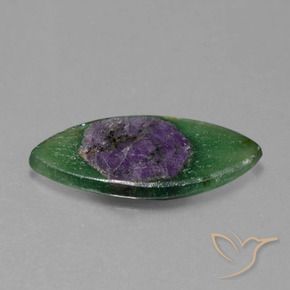 Rubí en fucsita Multicolor natural de 6.24 ct, Marquesa, Translúcido