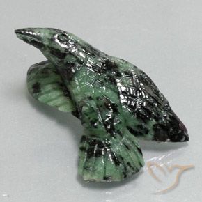 Rubí-Zoisita Multicolor natural de 30.28 ct, Elegante, Opaco