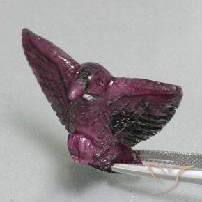 Rubí-Zoisita Púrpura Boysen natural de 41.11 ct, Elegante, Opaco