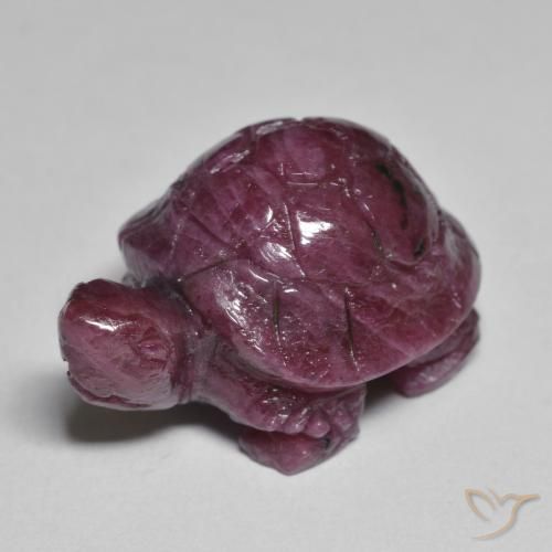 Rubí-Zoisita Rojo frambuesa natural de 34.67 ct, Elegante, Opaco