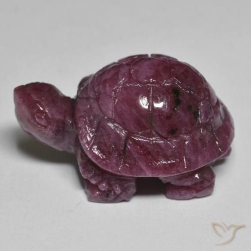 Rubí-Zoisita Rojo frambuesa natural de 34.67 ct, Elegante, Opaco