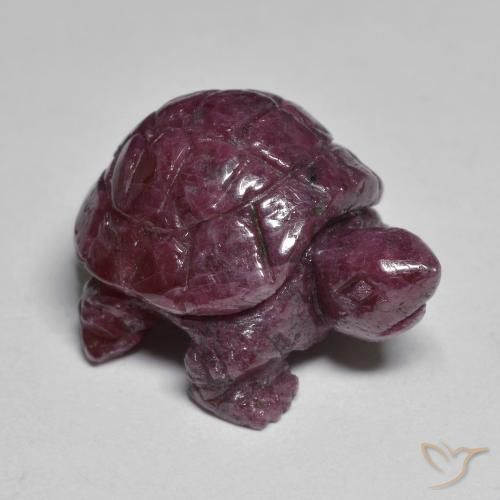 28.03ct Natural Rojo frambuesa Rubí-Zoisita, Elegante, Opaco