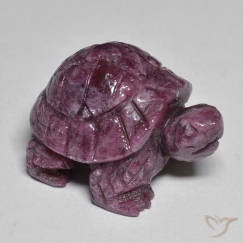 34.42ct Natural Rojo frambuesa Rubí-Zoisita, Elegante, Opaco