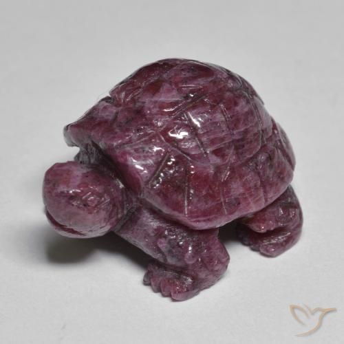 Rubí-Zoisita Rojo frambuesa natural de 34.42 ct, Elegante, Opaco