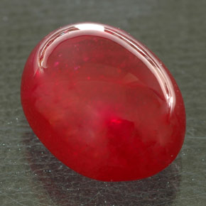 Rubí rojo natural de 8,40 ct, transparente, transparente / translúcido