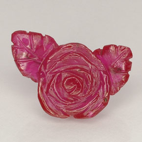 Rubí rojo natural de 8,00 ct, transparente, transparente / translúcido
