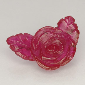 Rubí rojo natural de 8,00 ct, transparente, transparente / translúcido