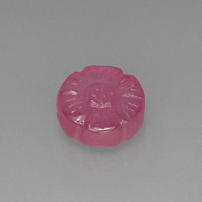 Rubí rosa natural de 2,11 ct, forma elegante, translúcido