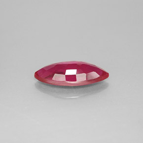 Rubí rojo natural de 1,97 ct, marquesa, VS-SI