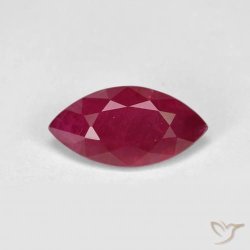 1.84ct Natural Rojo vino intenso Rubí, Marquesa, VS-SI