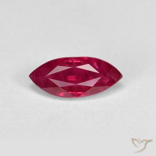 1.14ct Natural Rojo medio Rubí, Marquesa, VS-SI