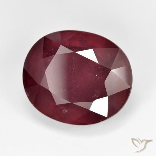 Rubí Rojo claro natural de 15.05 ct, Ovalada, VS-SI