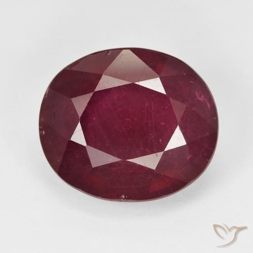 13.27ct Natural Rojo vino Rubí, Ovalada, VS-SI