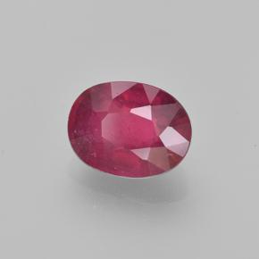 Rubí Rosado rojizo natural de 1.91 ct, Corte Óvalo, VS-SI