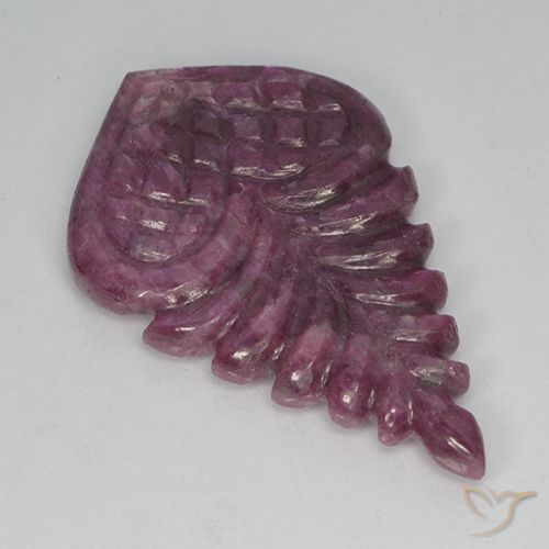 18.39ct Natural Púrpura Boysen Rubí, Elegante, Opaco