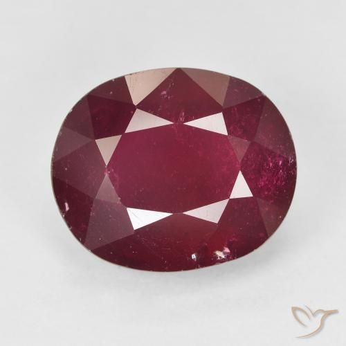 11.91ct Natural Rojo vino Rubí, Ovalada, VS-SI