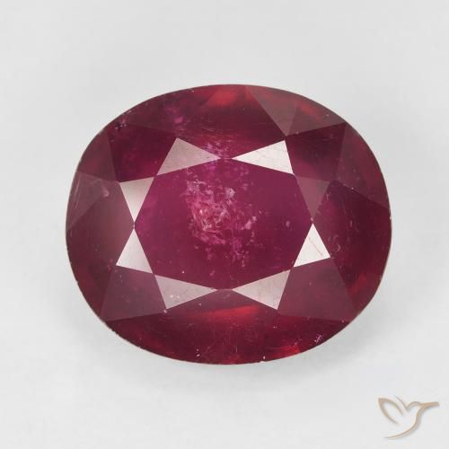 12.32ct Natural Rosado rojizo intenso Rubí, Ovalada, VS-SI
