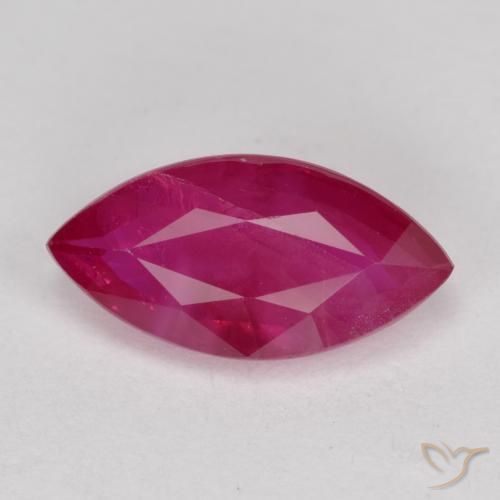 1.49ct Natural Rojo rosado Rubí, Marquesa, VS-SI