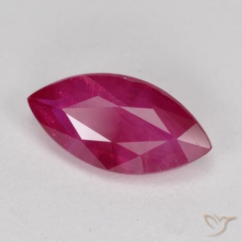 Rubí Rojo rosado natural de 1.49 ct, Marquesa, VS-SI