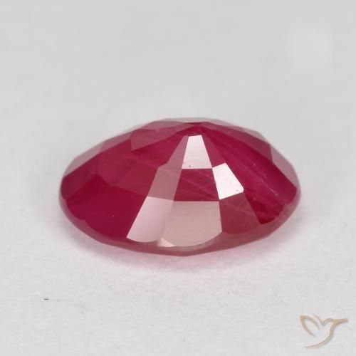 Rubí Rojo mermelada natural de 1.15 ct, Ovalada, VS-SI