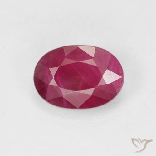 1.16ct Natural Rosado rojizo intenso Rubí, Ovalada, VS-SI