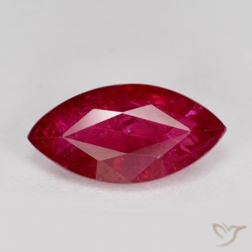 1.82ct Natural Rosado rojizo intenso Rubí, Marquesa, SI