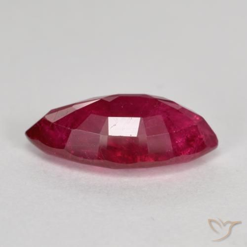 Rubí Rosado rojizo intenso natural de 1.82 ct, Marquesa, SI