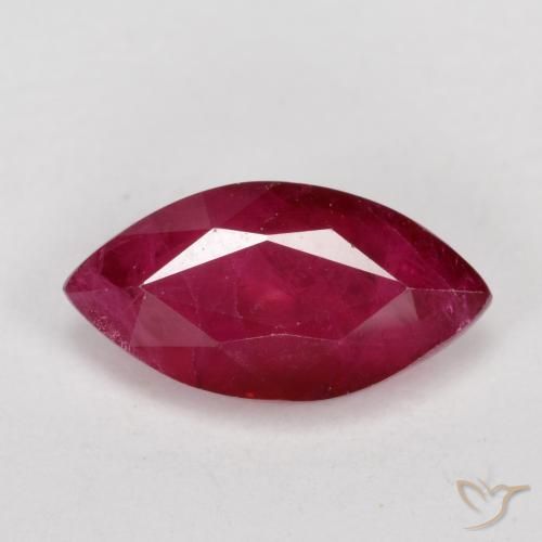 1.08ct Natural Rojo oscuro Rubí, Marquesa, VS-SI