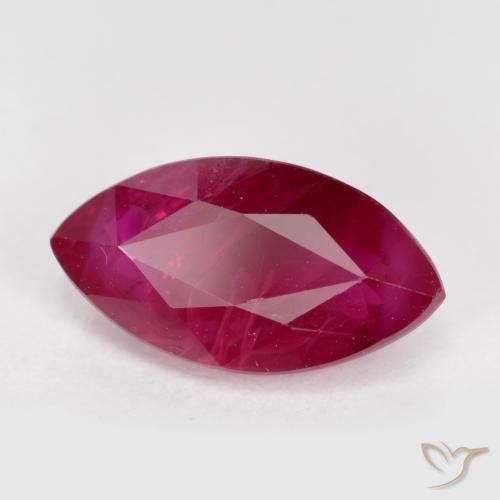 Rubí Rojo rosado natural de 1.66 ct, Marquesa, VS-SI