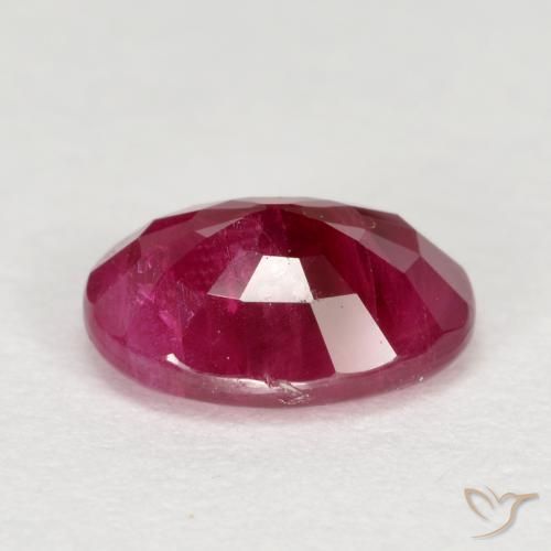 Rubí Rojo sangre natural de 1.02 ct, Ovalada, VS-SI