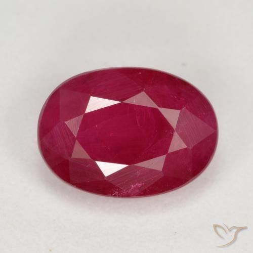 1.16ct Natural Carmesí intenso Rubí, Ovalada, VS-SI
