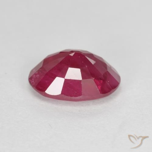 Rubí Rojo sangre natural de 1.06 ct, Ovalada, SI