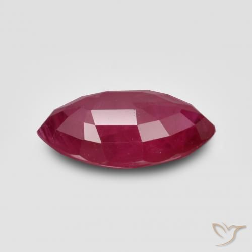 Rubí Rojo rosado natural de 1.24 ct, Marquesa, VS-SI