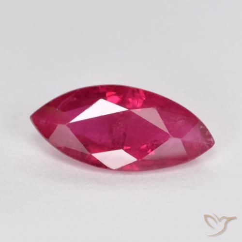 1.03ct Natural Rojo claro Rubí, Marquesa, SI