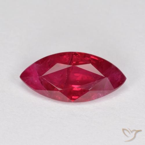 1.17ct Natural Rojo mermelada Rubí, Marquesa, SI