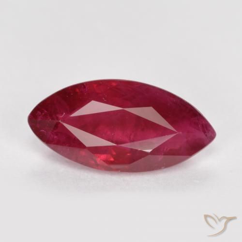 1.06ct Natural Rojo medio Rubí, Marquesa, SI