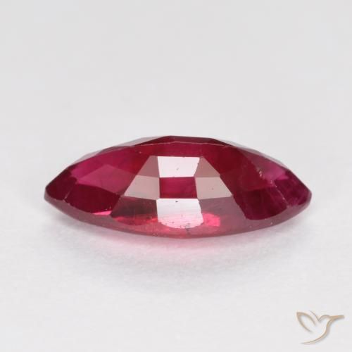 Rubí Rojo sangre natural de 1.06 ct, Marquesa, SI