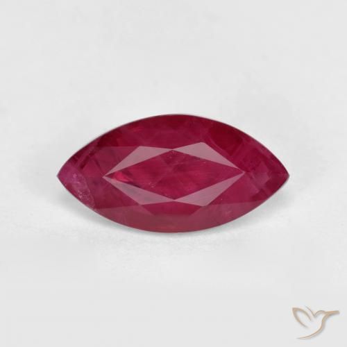 1.18ct Natural Rojo sangre Rubí, Marquesa, VS-SI