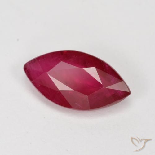 Rubí Rojo sangre natural de 1.07 ct, Marquesa, VS-SI